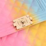 sac LGBT matelassé Rainbow