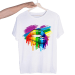 T shirt Lips LGBT