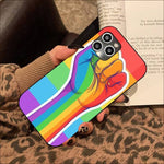coque lgbt silicone poing