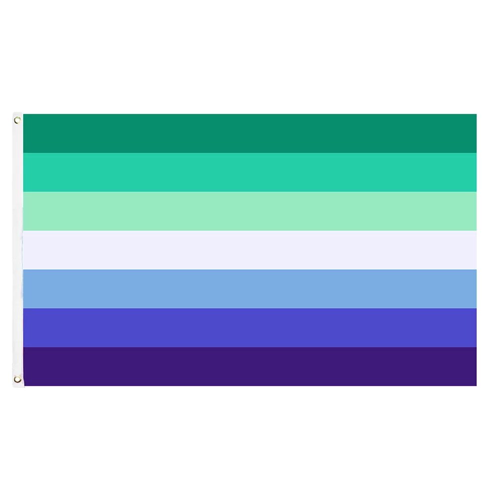 Drapeau LGBT Lesbienne (7 bandes)