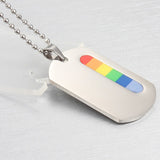 pendentif militaire LGBT