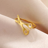 Bague Ciseaux – Bijou Affirmation lesbienne