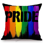 Housse de coussin LGBT Pride