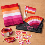 Kit Pride essentiel lesbienne – prêt·e à rayonner!