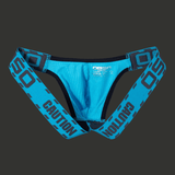 Jockstrap taille basse à bandes larges – esprit graphique