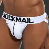 Slip jockstrap gay – lignes franches, couleurs affirmées