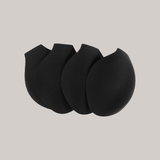 vue sur un lot de 4 prothèse FTM souple et fine noire