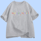 T-shirt LGBT « See You in Hell » – Dérision et Fierté Queer