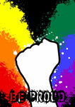 Affiche LGBT Le pouvoir d'être fier