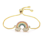 bracelet lgbt luxury rainbow