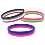 Bracelet Élastique LGBT Arc-en-ciel Simple