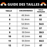 Bague chevalière noir LGBT