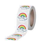 Rouleau stickers arc en ciel