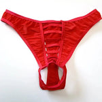 String pour gay lace rouge