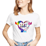 Tee shirt LGBT Solidarité avant tout