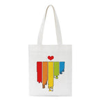 Tote Bag LGBT I love colors