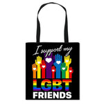 tote bag LGBT support LGBT friend