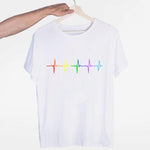 T shirt Heart'z LGBT sur ceintre