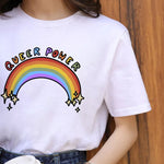 T shirt LGBT Queer power