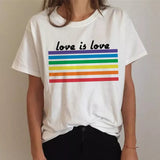 T shirt LGBT amour universel