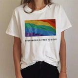 T shirt LGBT Liberté d'aimer