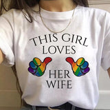 T shirt LGBT vivre pleinement