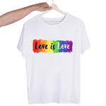 T shirt Love is Love TAG LGBT