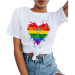 T shirt heart LGBT