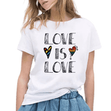 Tshirt love is love LGBT