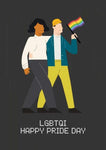 affiche LGBT joyeuse Pride