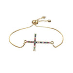 bracelet lgbt luxury cross