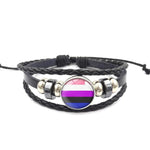 Bracelet Tressé LGBT Genderfluid