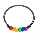 bracelet LGBT noeuds multiples