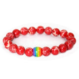Bracelet LGBT rouge