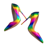 chaussures LGBT escarins classique raibow