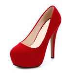 chaussures dragqueen rouge ultra plateform
