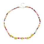 collier lgbt pearls smiley
