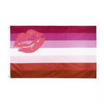 drapeau Kiss Lesbien