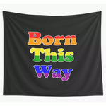 drapeau LGBT born this way