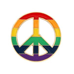 pins LGBT colorful peace