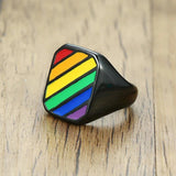 pouce lgbt bague