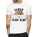 T shirt Have a Gay Day LGBT arc-en-ciel