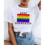 T shirt femme LGBT Pride Community