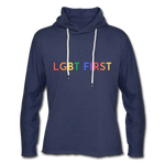 T-shirt LGBT FIRST Premium Homme - marine chiné