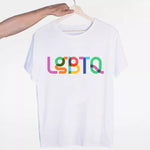 t-shirt LGBT écritures numériques